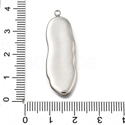 304 Stainless Steel Pave Natural Paua Shell Pendants STAS-Z125-01C-P-1