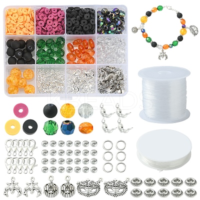 DIY Halloween Bracelet Making Kit DIY-FS0004-60-1