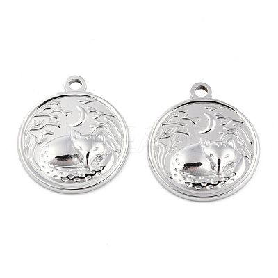 Non-Tarnish 201 Stainless Steel Pendants STAS-N098-142P-1