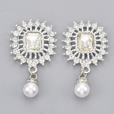 Alloy Cabochons RB-S066-11S-1