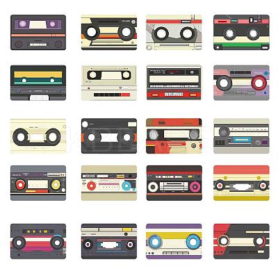 Translucent PVC Self Adhesive Wall Stickers STIC-WH0021-016-1