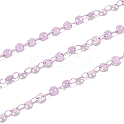 Spray Painted Brass Coffee Bean Chains CHC-M021-03I-1