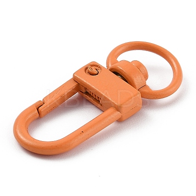 Zinc Alloy Baking Paint Swivel Snap Hooks Clasps X-PALLOY-H194-A-1