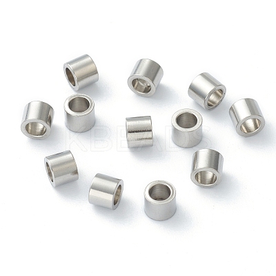 Non-Tarnish 304 Stainless Steel Spacer Beads STAS-B006-17P-B-1