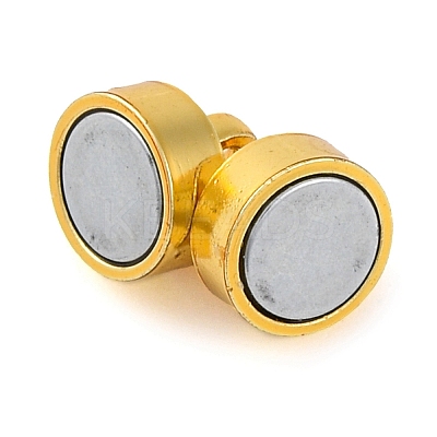 Rack Plating Brass Magnetic Clasps KK-Z070-16G-1