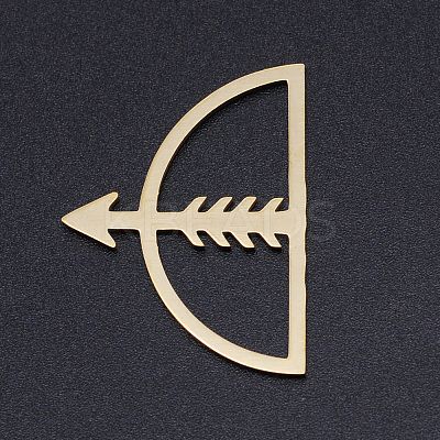 201 Stainless Steel Filigree Joiners STAS-S105-T928-2-1