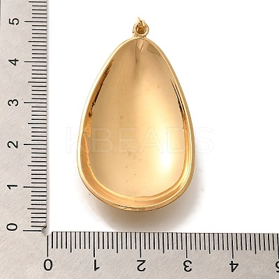 PVD Vacuum Plating 304 Stainless Steel Pendants STAS-U035-33G-02-1