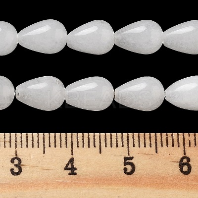Natural White Jade Beads Strands G-B106-A31-01-1