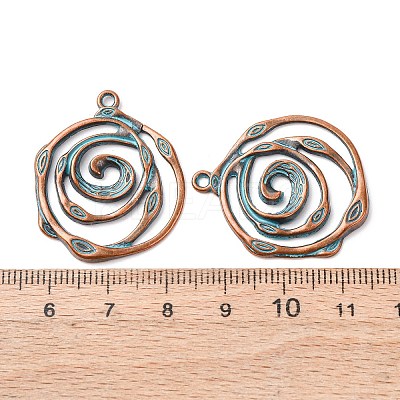Tibetan Style Alloy Pendants X-FIND-B055-02M-1
