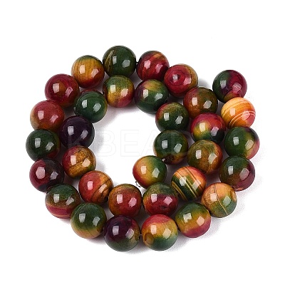 Natural Agate Beads Strands G-Q606-106B-1