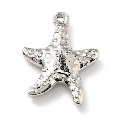 Non-Tarnish 201 Stainless Steel Machine Polishing Pendants STAS-G261-31P-1