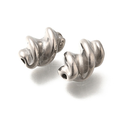 Anti-Tarnish 304 Stainless Steel Beads STAS-I321-55P-1