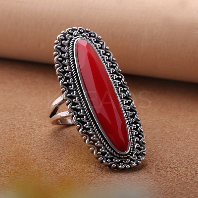 Alloy and Resin Finger Rings FS-WGB9ABA-03-1