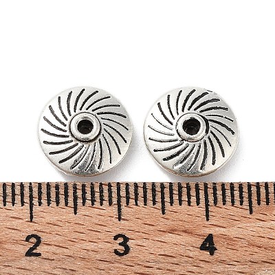 Tibetan Style Alloy Beads FIND-Q094-25AS-1