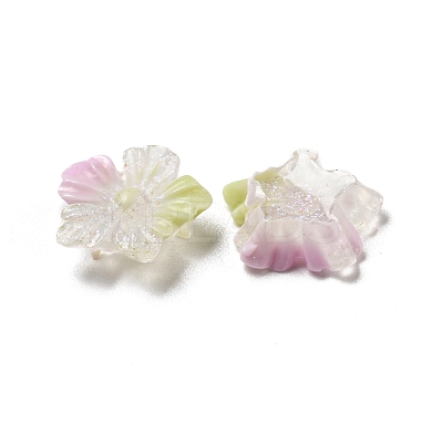 Luminous Transparent Resin Decoden Cabochons RESI-D013-06D-1