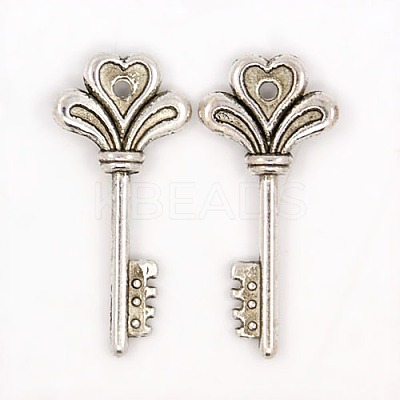 Tibetan Style Alloy Pendants X-TIBEP-16487-AS-FF-1