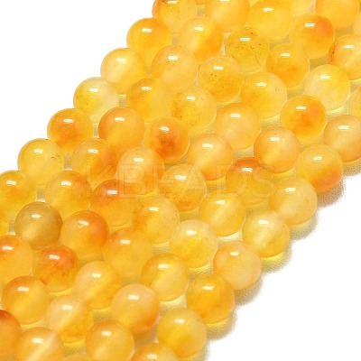 Natural Malaysia Jade Beads Strands G-L645-C01-8mm-27-1