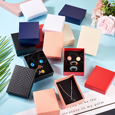 Rhombus Textured Cardboard Gift Storage Boxes CON-TAC0010-03A-03-1