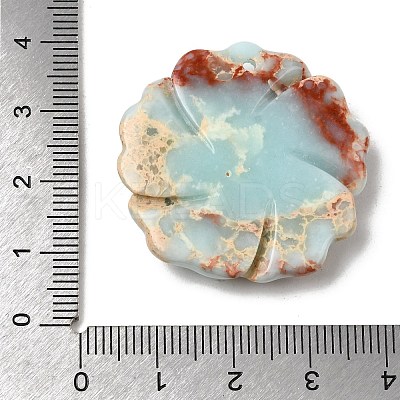 Synthetic Shoushan Stone Carved Pendants G-A294-02-1
