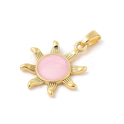 Brass Micro Pave Cubic Zirconia Pendants KK-R100-13G-01-1