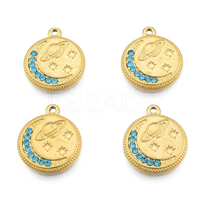 304 Stainless Steel Pendants STAS-N098-155LG-1