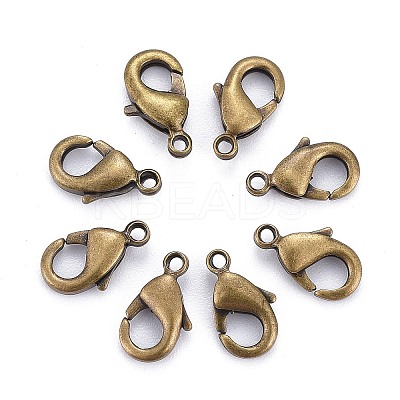 Brass Lobster Claw Clasps LS-KK-901-AB-NF-1