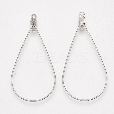 Tarnish Resistant 304 Stainless Steel Wire Pendants LS-X-STAS-S103-08-1
