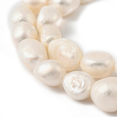 Natural Cultured Freshwater Pearl Beads Strands PEAR-P064-19K-02B-1