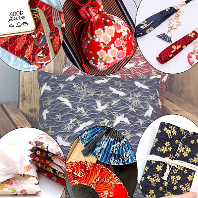 Cotton Fabric DIY-WH0671-216C-01-1
