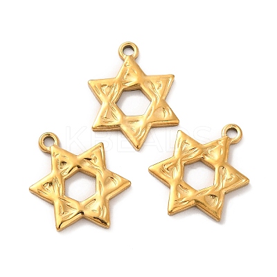 Ion Plating(IP) 304 Stainless Steel Pendants STAS-Q001-02G-1