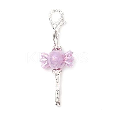Acrylic Pendant Decorations HJEW-JM03944-02-1