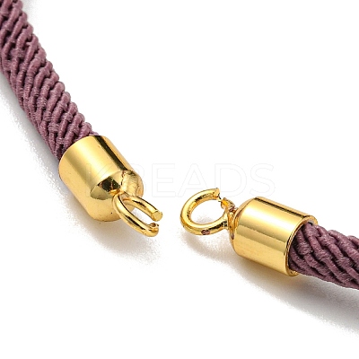 Nylon Cords Bracelet Makings Fit for Connector Charms AJEW-P116-02G-04-1