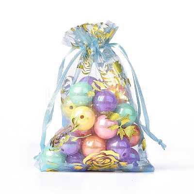 Organza Drawstring Jewelry Pouches LS-OP-I001-C01-1