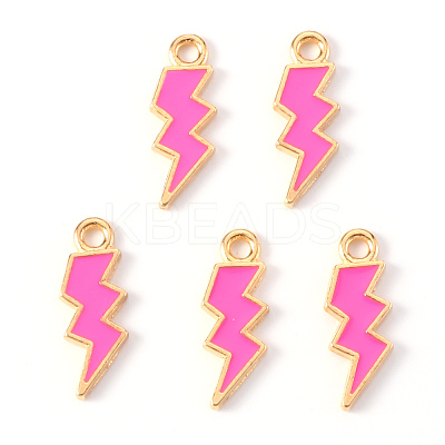 Alloy Enamel Pendants ENAM-N054-025H-1
