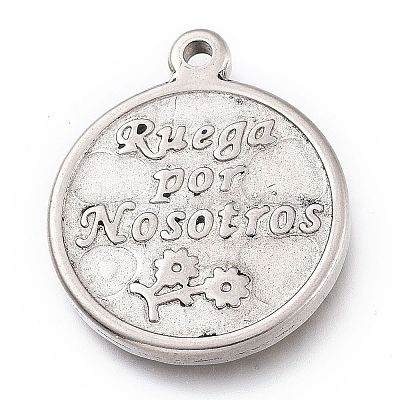 Non-Tarnish 304 Stainless Steel Pendants LS-STAS-Z017-05P-1