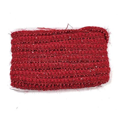 Polyester Crochet Lace Trim OCOR-Q058-25B-1