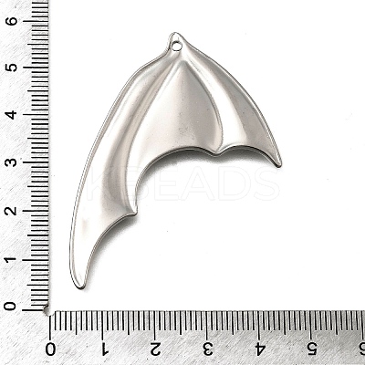 304 Stainless Steel Big Pendants STAS-Z163-13P-1