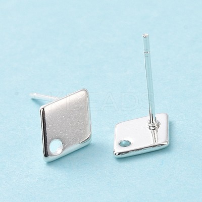 201 Stainless Steel Stud Earring Findings STAS-K241-01S-1