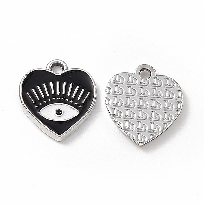 Alloy Enamel Pendants ENAM-K066-08F-1