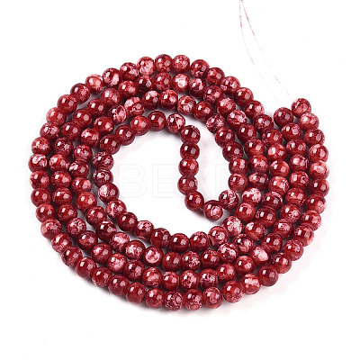 Baking Paint Glass Beads X1-DGLA-N003-6mm-A02-1