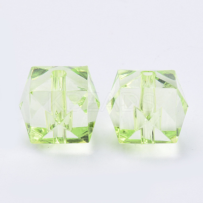 Transparent Acrylic Beads TACR-Q259-8mm-V32-1