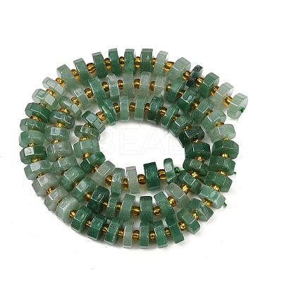 Natural Green Aventurine Beads Strands G-F796-A04-01-1