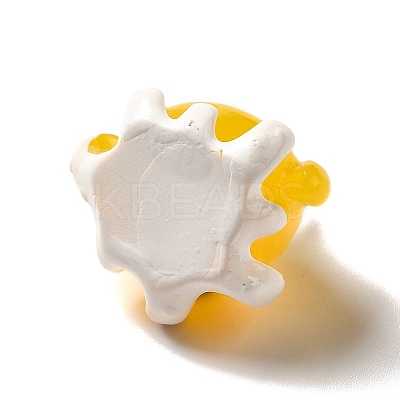 Marine Series Transparent Resin Pendants RESI-E031-02P-01-1
