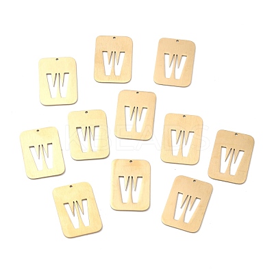 Ion Plating(IP) 304 Stainless Steel Pendants STAS-K216-49W-G-1