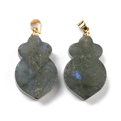 Natural Labradorite Pendants G-A203-02B-1