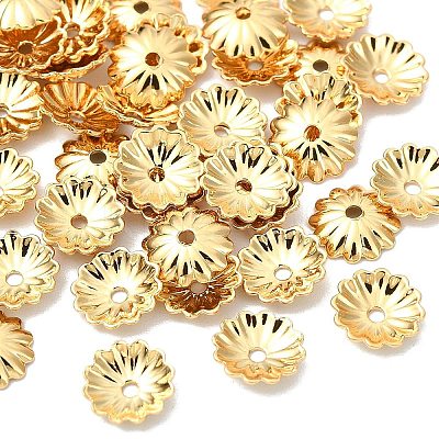 SHEGRACE Brass Beads Caps XGRPCU721-281G-1