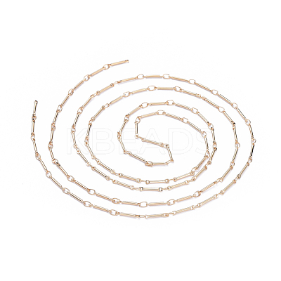 3.28 Feet Brass Bar Link Chains X-CHC-R126-13G-1