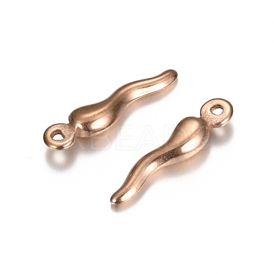 Ion Plating(IP) 304 Stainless Steel Pendants LS-STAS-I157-02RG-1