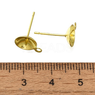 304 Stainless Steel Stud Earring Findings STAS-P370-02E-G-1
