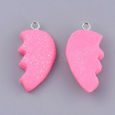 Handmade Polymer Clay Pendants LS-X-CLAY-S091-88B-1